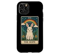 The Hope Bunny Tarot - Orgullo minimalista LGBTQ+ Carcasa para iPhone 11 Pro