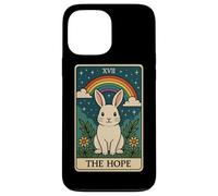 The Hope Bunny Tarot - Orgullo minimalista LGBTQ+ Carcasa para iPhone 13 Pro Max