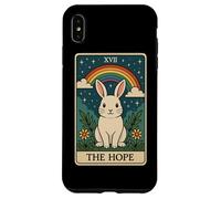 The Hope Bunny Tarot - Orgullo minimalista LGBTQ+ Carcasa para iPhone XS Max