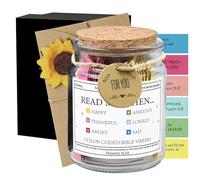 The Hope Jar Versículos bíblicos, regalos cristianos para mujeres Versículos, regalos cristianos para hombres, accesorios de estudio bíblico Versículos bíblicos en un frasco Regalos cristianos