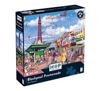 The House of Puzzles Blackpool BIG 500 Puzzle British Town Scene Jigsaw with E