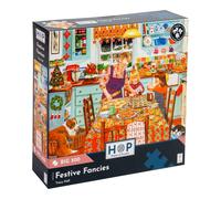 The House of Puzzles - Festive Fancies Jigsaw - Big 500 Piece Jigsaws For Adults