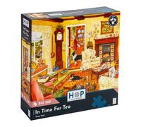 The House of Puzzles - In Time For Tea Jigsaw - Big 500 Piece Jigsaws For Adults