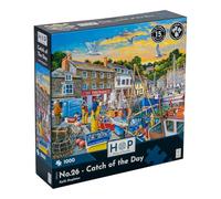 The House of Puzzles - No. 26 - Rompecabezas de la captura del día - Rompecabezas de 1000 piezas para adultos, ilustrado por artistas, paisaje escénico, regalos de rompecabezas de lujo