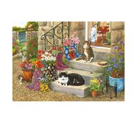 The House of Puzzles - Puss 'N' Boots Jigsaw - Big 500 Piece Jigsaws For Adults,