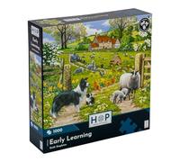 The House of Puzzles - Rompecabezas de aprendizaje temprano - 1000 piezas para adultos, ilustrado por artistas, paisaje escénico, regalos de rompecabezas de lujo