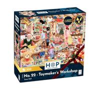 The House of Puzzles | Taller del fabricante de juguetes n.º 22 | | Piezas temáticas navideñas | Tablero certificado FSC fabricado de forma sostenible | Tracy Hall Art