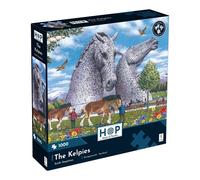 The House of Puzzles The Kelpies 1000 Piece Jigsaw Puzzle Animals & Wildlife
