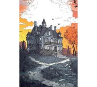 The House on the Hill: A Gothic Journal for Writing Thoughts or Secrets (6x9, 120 Pages, Lined)