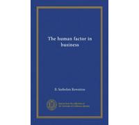 The human factor in business