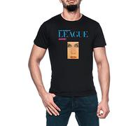 The Human League Dare Hombre Negro Camiseta Manga Corta Men's Black T-Shirt