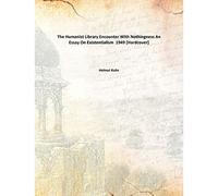 The Humanist Library Encounter With Nothingness An Essay On Existentialism 1949 [Hardcover]
