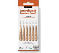 The Humble Co Cepillo Interdental Bambú Talla 1 Naranjathe, 300g, Pack de 1