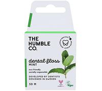 The Humble Co. Hilo Dental | Menta Fresca | Ecológico, Vegano para su Cuidado Bucal Diario, Aprobado por el Dentista - Elimina la Placa y le da una Sensación Fresca (1 x 50m)