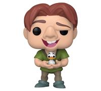 The Hunchback Of Notre Dame Pop Vinile Figura Quasimodo Con Bird 9 Cm Funko
