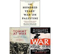 The Hundred Years' War on Palestine, Tommy At War 1914-1918, War How Conflict Shaped Us - Juego de colección de 3 libros