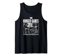 The Hunger Games Black and White Katniss Action Movie Camiseta sin Mangas