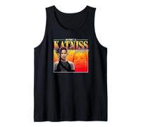 The Hunger Games District 12 Katniss 90's Style Movie Camiseta sin Mangas