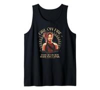 The Hunger Games Girl on Fire Celestial Tarot Movie Camiseta sin Mangas