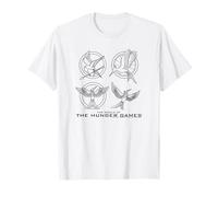 The Hunger Games Mockingjay Icons Movie Camiseta