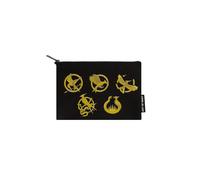 The Hunger Games: Sinsajo Icon - Bolsa con cremallera - Accesorio oficial para que los amantes de los libros lleven lápices y más