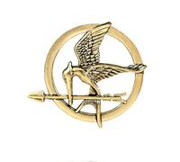 The Hunger Games Victorious Mockingjay Bird Katniss Everdeen Pin Arrow Brooch Bronze by The Hunger Games