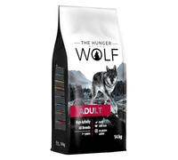 The Hunger of the Wolf Alimento seco para perros adultos activos y perros de trabajo, fórmula con pollo rica en energía y calorías - 14 kg