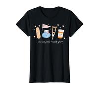 The Ice Packs Missed You Welcome Back School Nurse Camiseta gráfica económica, Mujer, Negro, S