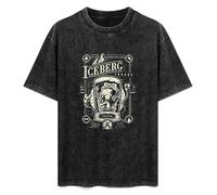 The Iceberg Lounge Penguin Mens T-Shirt Unisex Black Top tee XXL