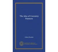 The idea of Coventry Patmore