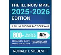 The Illinois MPJE 2025-2026 Edition: Your Complete Roadmap to Navigating Pharmacy Law, Featuring Targeted Review, Realistic Practice Questions, and Clear Legal Breakdowns.