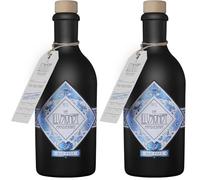 The Illusionist Distillery Masquerade/Alternativa sin alcohol con cambio de color/De los creadores de la Illusionist Dry Gin/Sin azúcar/Vegana/ 16 Botanicals / 500ML (Paquete de 2)