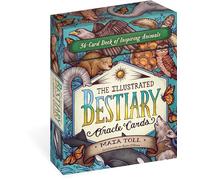 Workman Calendars – Cartas oráculo Illustrated Bestiary – Baraja de 36 cartas (Storey Publishing)