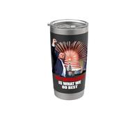 The Impossible is What We Do Best - Trump Inauguration 2025 Vaso térmico de acero inoxidable de doble pared