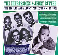 The Impressions and Jerry Butler - The Singles And Albums Collection 1958-62