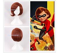 The Incredibles Elastigirl Cosplay Girl Helen Parr Juego De Roles Cabello Mujeres Super Mom Peluca Disfraces