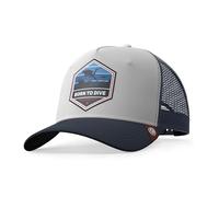 The Indian Face Born to Dive White/Blue