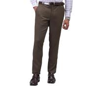 The Indian Garage Co Pantalones formales elásticos de tiro medio para hombre, Nutria, 40