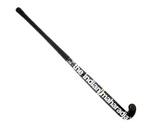 The Indian Maharadja Gold Indoor Senior Stick de hockey de material compuesto extra low bow, 37,5"