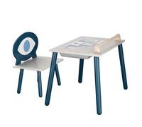 THE INDIGO PROJECT® Lulù Montessori - Estación multiactividades (60 x 52 x 47 cm, madera maciza de 36 meses)