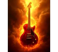The Inferno: A Composition Notebook Forged in Rock: A Tom Drapper Creator's Journal for Epic Riffs, Blazing Solos, and Legendary Songs | 7.5x9.25", 110 Pages