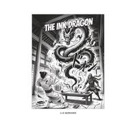 The Ink Dragon: Deluxe Edition - A Screentone & Inkwash Manga Adventure with Draw-Your-Own Bonus Panels