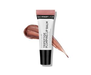 The Inkey List Tripeptide Plumping Lip Balm 10ml | Clinically Proven Plumping Tinted Lip Care | Hydrates Dry Cracked Lips | Vegan & Cruelty Free | Mocha Tin