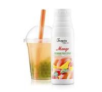 The Inspire Food Company | Sirope de Frutas para Bubble Tea - 300ml - Mango - Sin colorantes artificiales - 100% Vegano y Sin Gluten