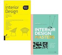 The Interior Design Reference & Specification Book By Chris Grimley, Mimi Love & [Hardcover] Interior Design Masters By Joanna Thornhill 2 Books Collection Set