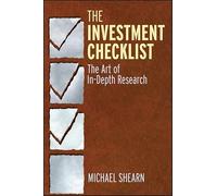 The Investment Checklist: The Art of In-Depth Research – Wiley-VCH