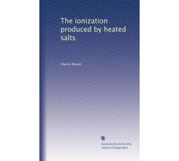 The ionization produced by heated salts