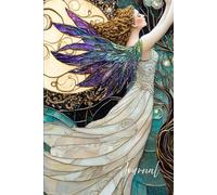 The Iridescent Angel Journal: An Art Deco Dreamscape for Your Thoughts: A Magical Art Deco Angel Notebook with Iridescent Wings and Celestial Charm