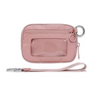 The Iris' Wallet 2nd Gen Wristlet Wallets for Women Women's Waterproof Nylon Keychain Wallet Walle t with Strap (27)