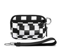 The Iris' Wallet 2nd Gen Wristlet Wallets for Women Women's Waterproof Nylon Keychain Wallet Walle t with Strap (14)